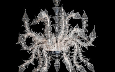 Murano glass chandelier