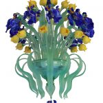 Lampadario Iris e Tulipani