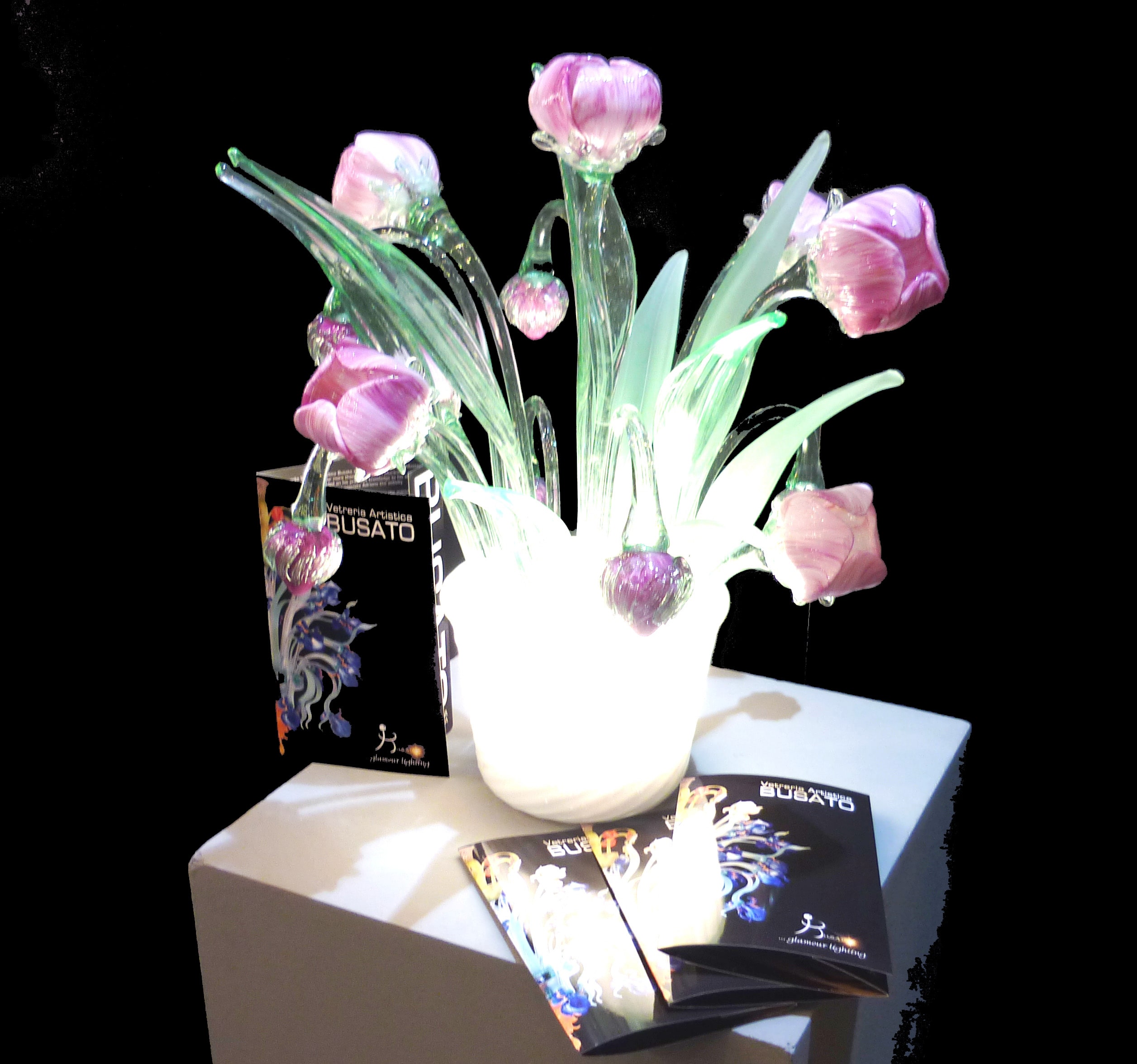 Vaso lampada Tulipani Renoir Lite