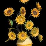Vaso lampada Girasoli Van Gogh