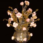 Vaso lampada rose